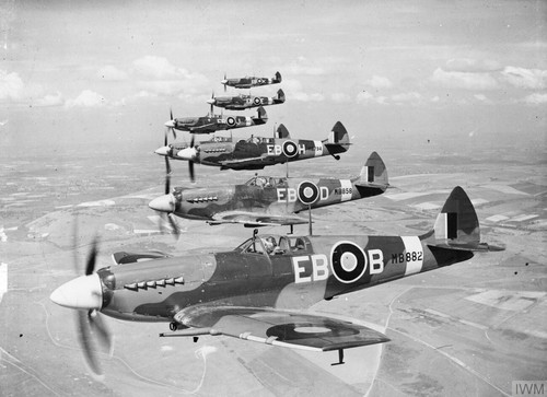1942 supermarine spitfire f - -,