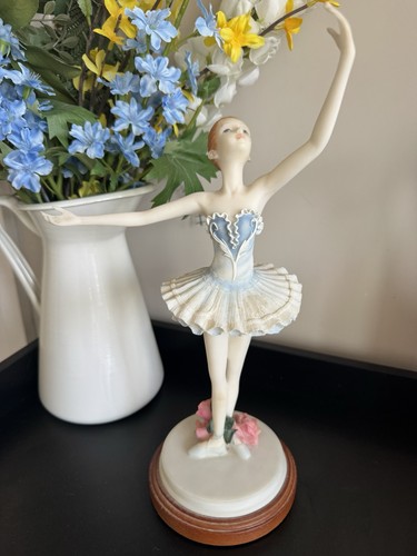 Porcelain ballet ballerina - porcelain,