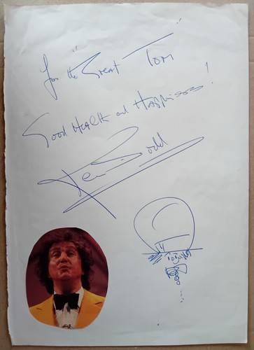 Original autograph with doddy - original,