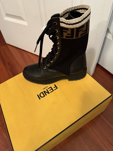 Fendi combat boots - fendi, women