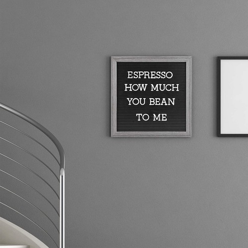 Plstic letter board - board, letters