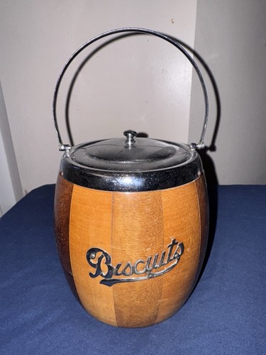 Vintage tone wooden biscuit - wooden,