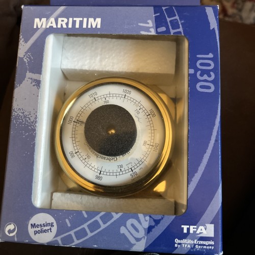 Maritim polished brass housing