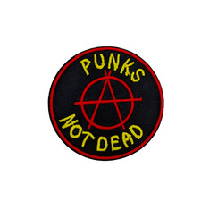 Punk's Not Dead Embroidered