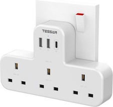 3 Way UK Multi Outlets