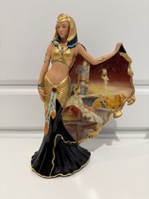 Bradford Exchange "Cleopatra Goddess  Queen Of The Nile  Figurine H22cm X W16cm