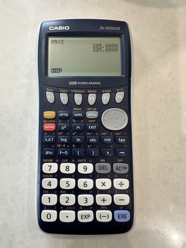 Casio 9750gii graphing - casio, fx-9750gii
