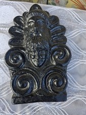 Lovely Unusual Wall Plaque. Outdoors. Garden Decor. Stone Plaque.