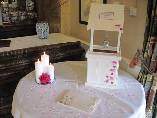 Ivory wooden wedding wishing - wedding,
