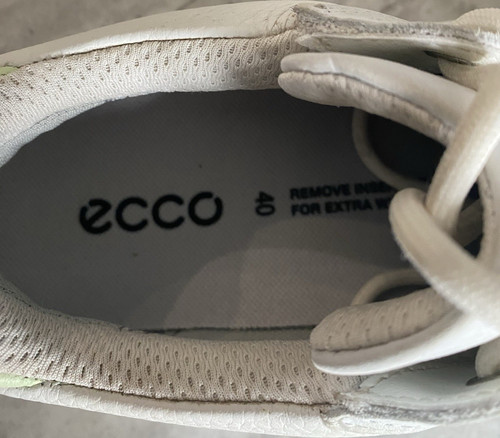 Ecco white ladies golf shoes - golf,