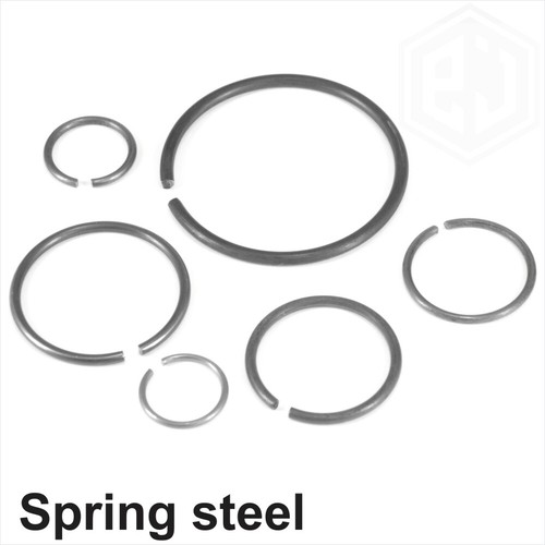Retaining rings round wire - round,