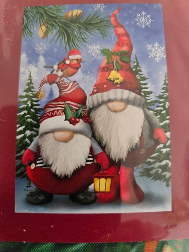 Indoor outdoor flag gnomes - flag:,
