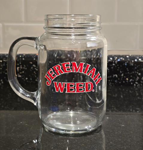 Jeremiah weed glass mason jar - jeremiah,