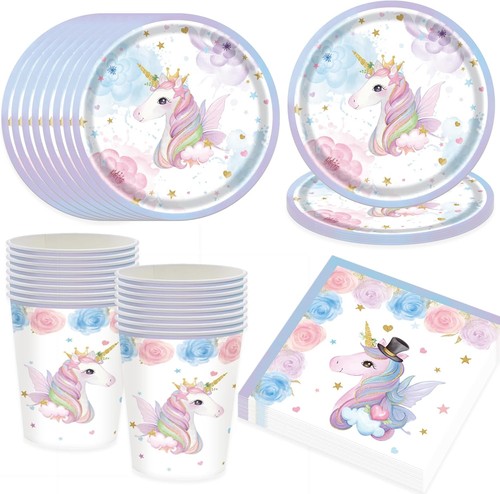 Unicorn party tableware - party,