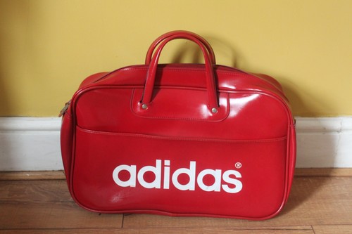 Vintage adidas leather bag - vintage,