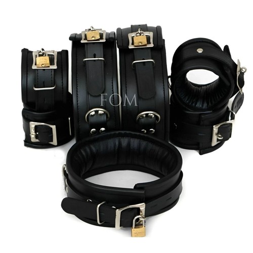Real leather bondage - bondage, wrist