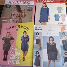 Simply Sewing Tilly & The Buttons  Butterick New Look Dress Patterns New Easy 