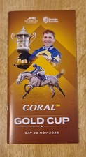 Newbury Gold Cup 29/11/25 Racecard MINT CONDITION RARE