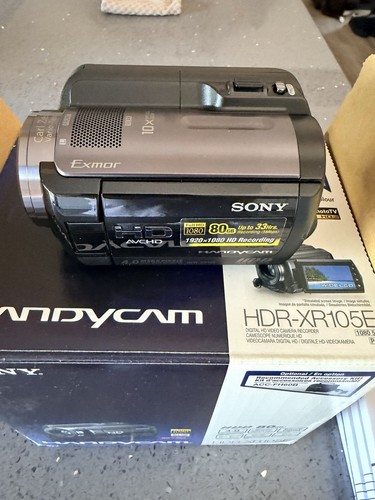 Sony handycam hdr xr105e - sony, hdr-xr105e