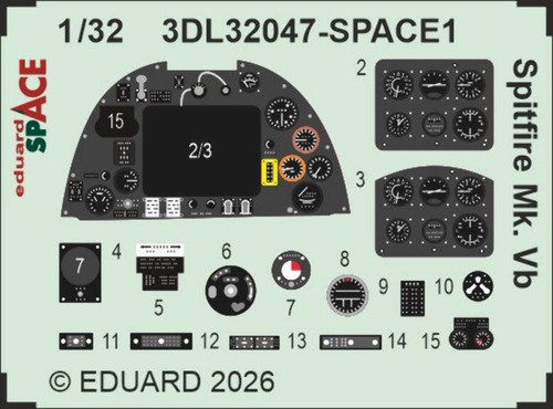 Eduard 3dl32047 32 - eduard,