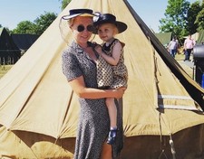 1940s straw hat original - straw,