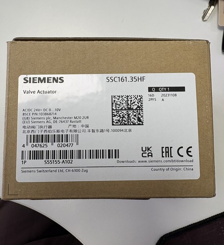 Siemens ssc161 35hf valve - ssc161.35hf,