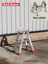 Telescopic Multi Purpose Ladder Aluminium Compact Versatile Combination Ladder