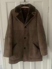 MANS ARISTOCRAT BY MORLANDS SHEEPSKIN COAT SIZE 40 VERY GOOD CONDITION