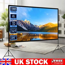 Tripod Projector Screen w/