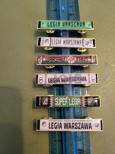 Legia warsaw scarf - legia, badges