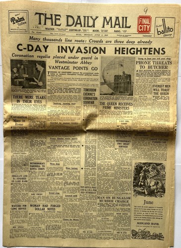 Daily mail june 1953 - daily,