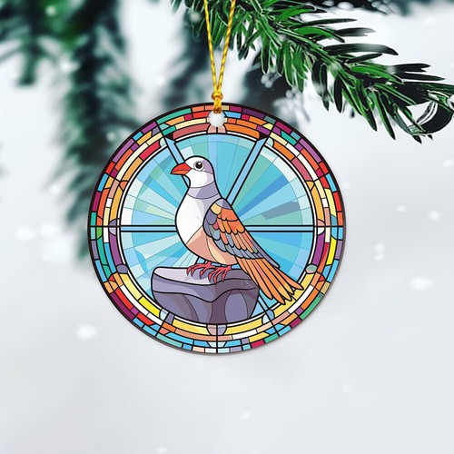 Pigeon car hanging ornament - car,