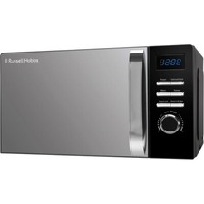 Russell  Hobbs RHMD830MB 20L Digital Microwave Oven Compact Solo 800w Black
