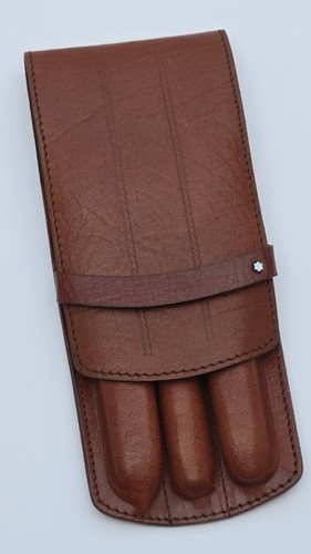 1970s montblanc brown tan - brown,