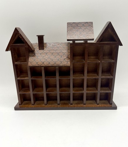 Vintage wooden thimble house - vintage,