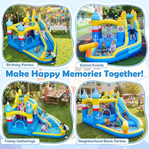 Water slide kids - water,