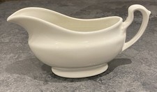 Vintage White Gravy Boat by