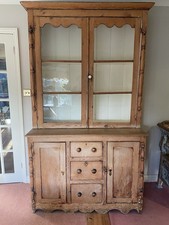 Vintage Glazed Front Cabinet