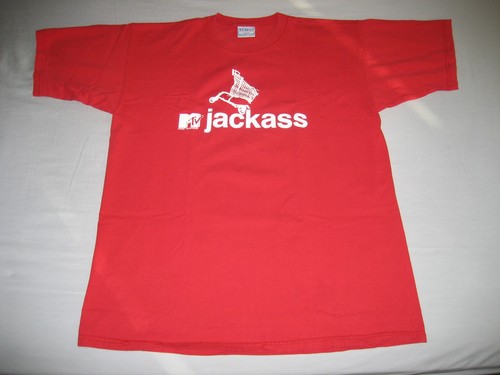 Vintage jackass shirt - jackass, men's