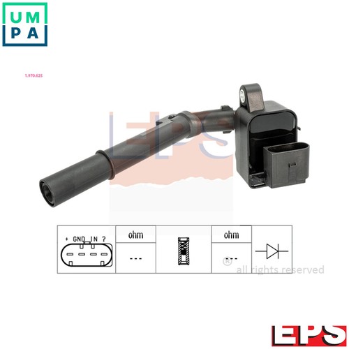 Ignition coil 970 625 - 1.970.625, for