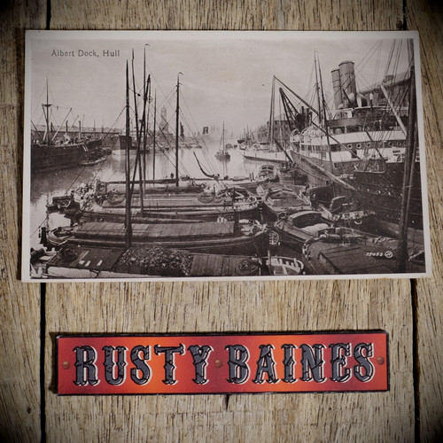 Postcard hull albert dock - hull,,