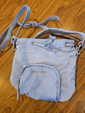 Jack Wills Shoulder Bag New Unisex One Size Blue Waterproof Genuine