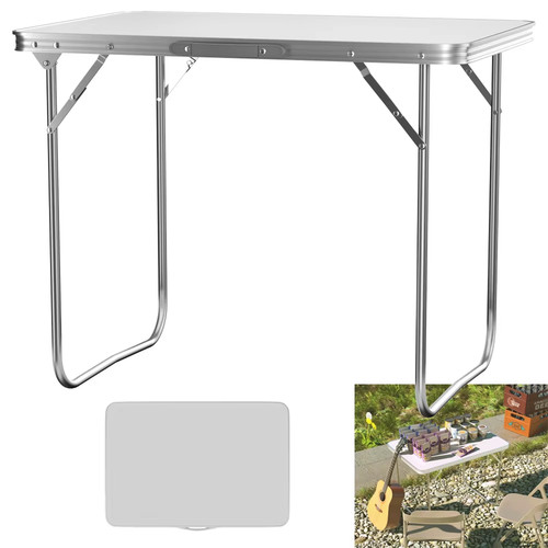 6ft 80cm aluminum - 2.6ft/80cm, folding