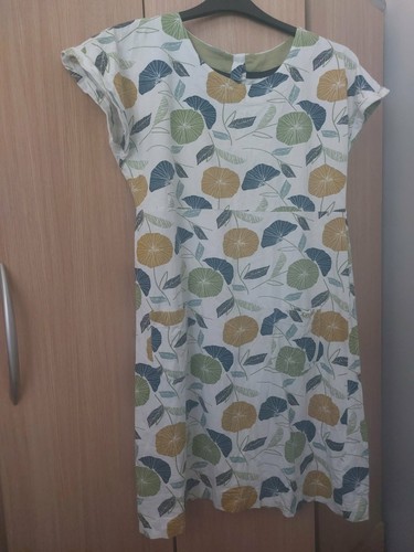 Weird fish floral summer dress