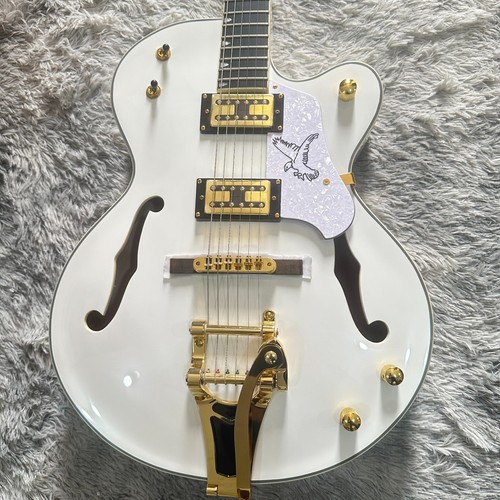 White hollow body electric - white,