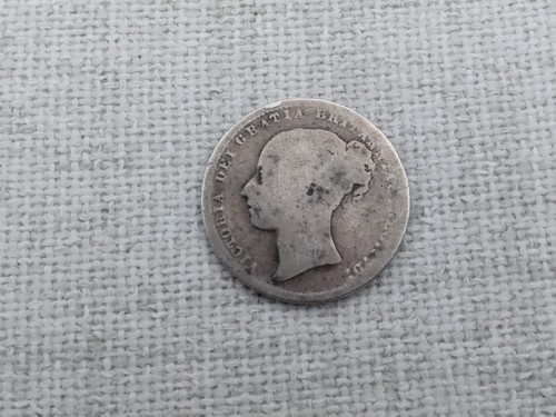 1877 victoria silver shilling - 1877,