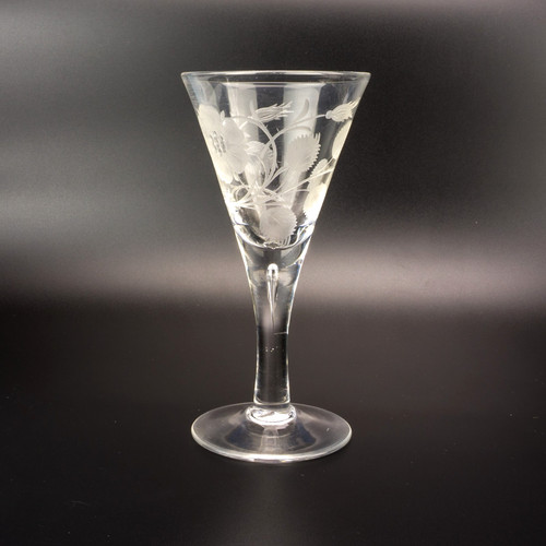 Antique victorian wine - antique, glass