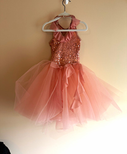 Weissman girls pink - pink, sequin