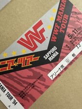 1994 WWF MANIA TOUR Stub