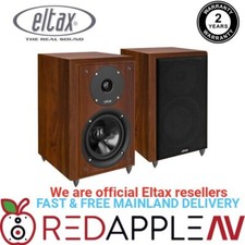 Pair of Eltax Monitor III Award Winning Bookshelf 90w Speakers - Calvados